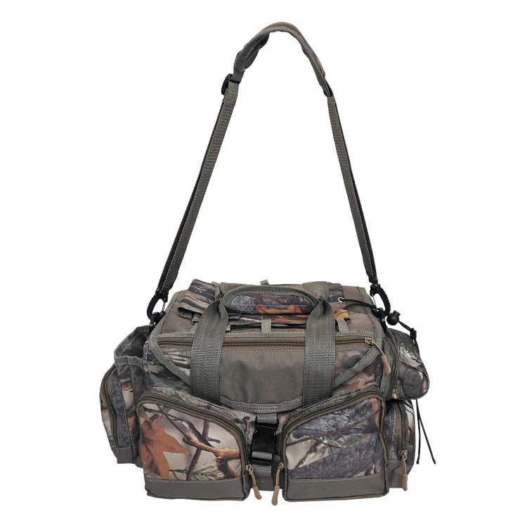Field Carry Bag – Hunter Camo Edition Camo Duffle in Hunter on Olive | ALOHA Collection